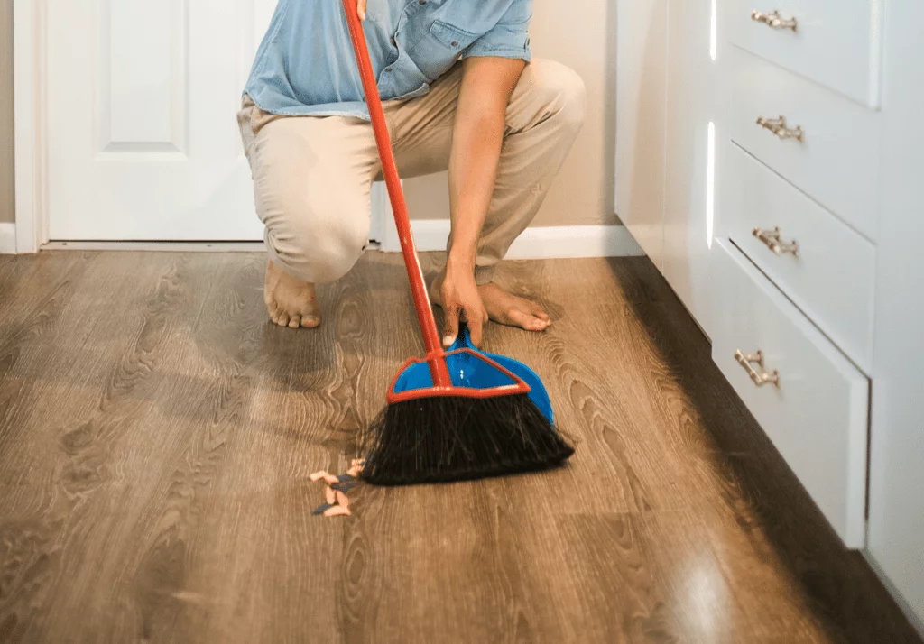 how to clean wooden floors